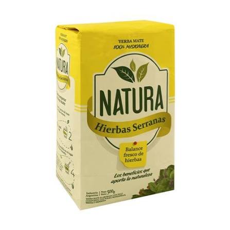 YERBA NATURA HIERBAS SERRANAS  500 GRS